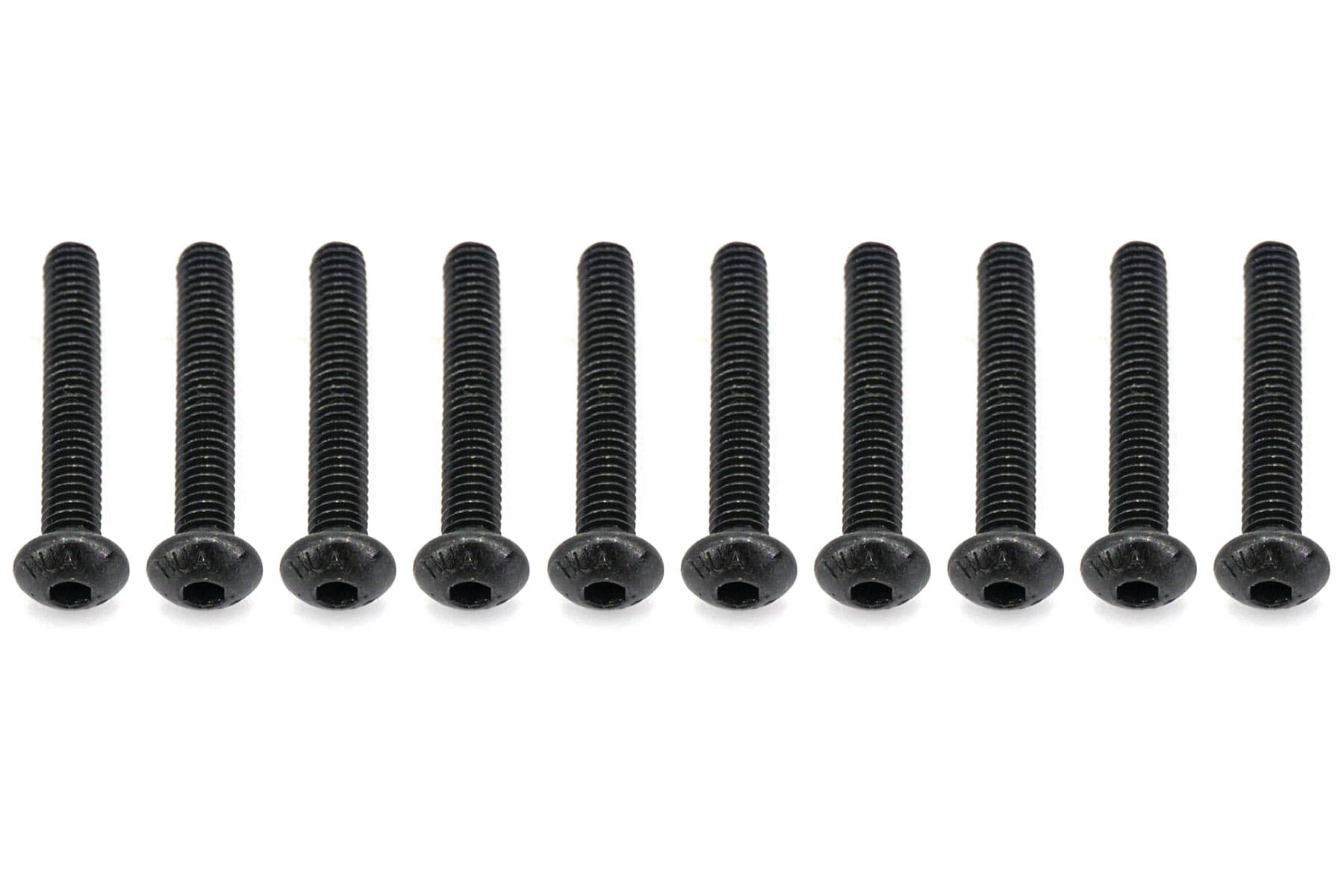 BenchCraft 4mm x 25mm Machine Hex Screws (10 Pack)