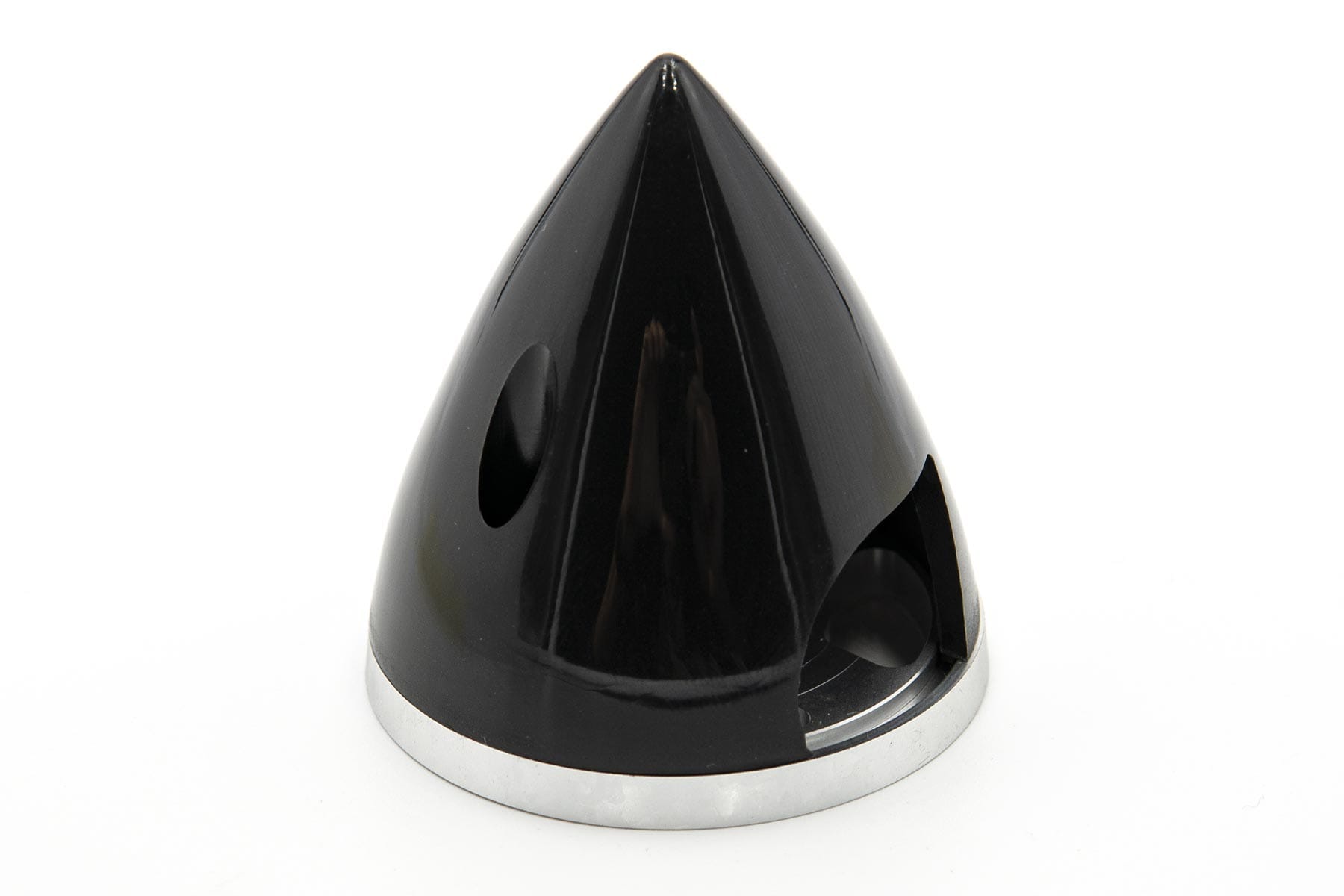 BenchCraft 51mm (2") 2-Blade Plastic Spinner w/ Metal Base - Black
