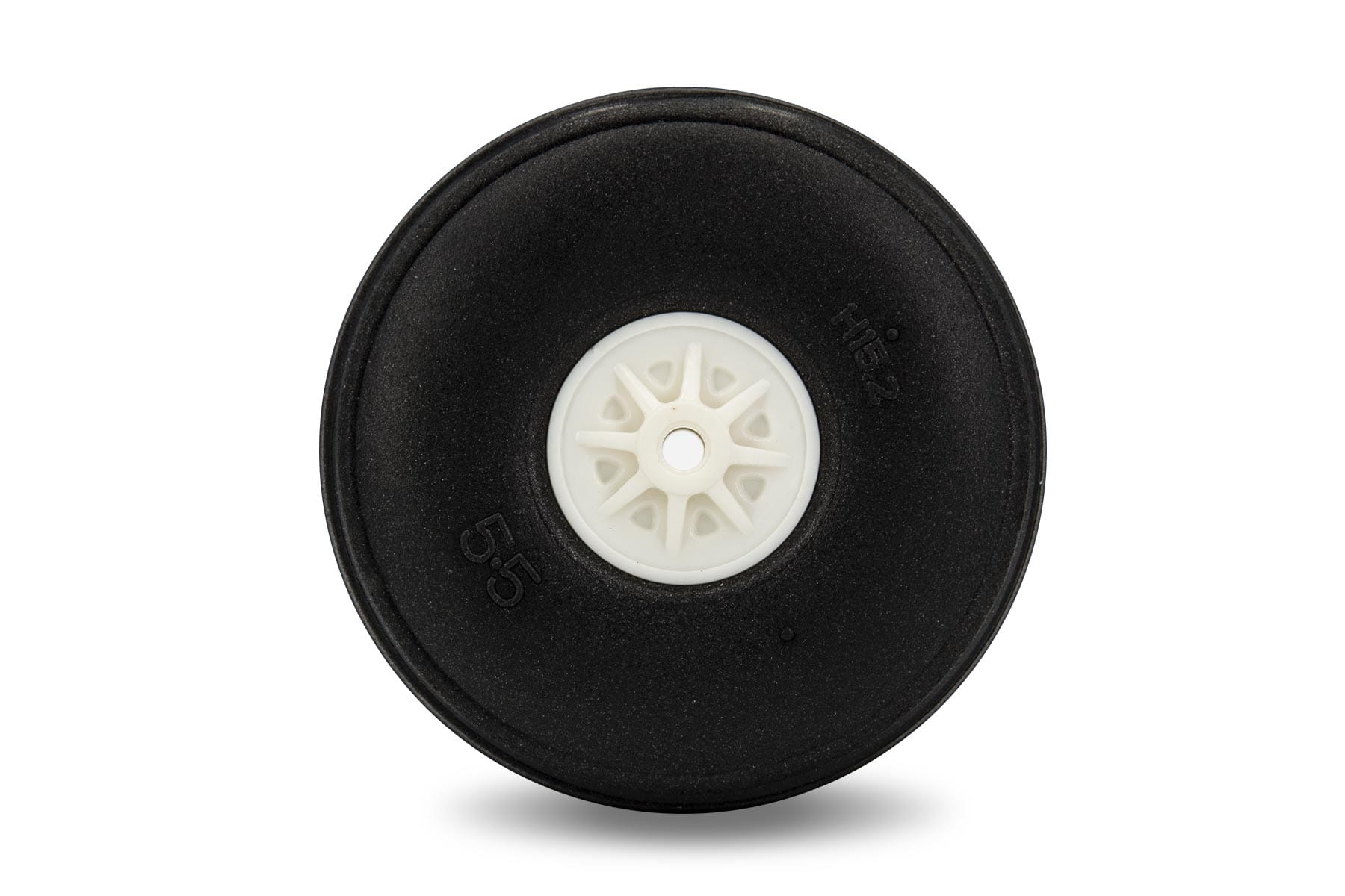 BenchCraft 55mm (2.2") x 15mm Treaded Ultra Lightweight EVA Wheel for 2mm Axle