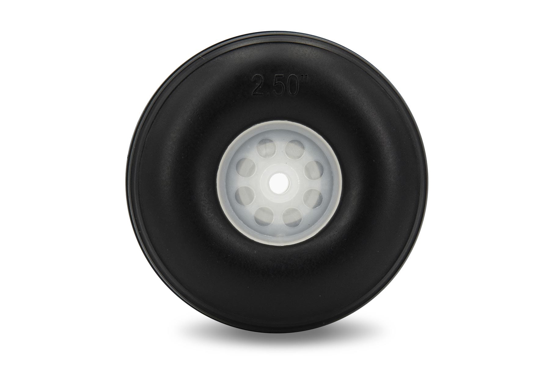 BenchCraft 64mm (2.5") x 24mm Treaded Polyurethane Wheel for 4mm Axle