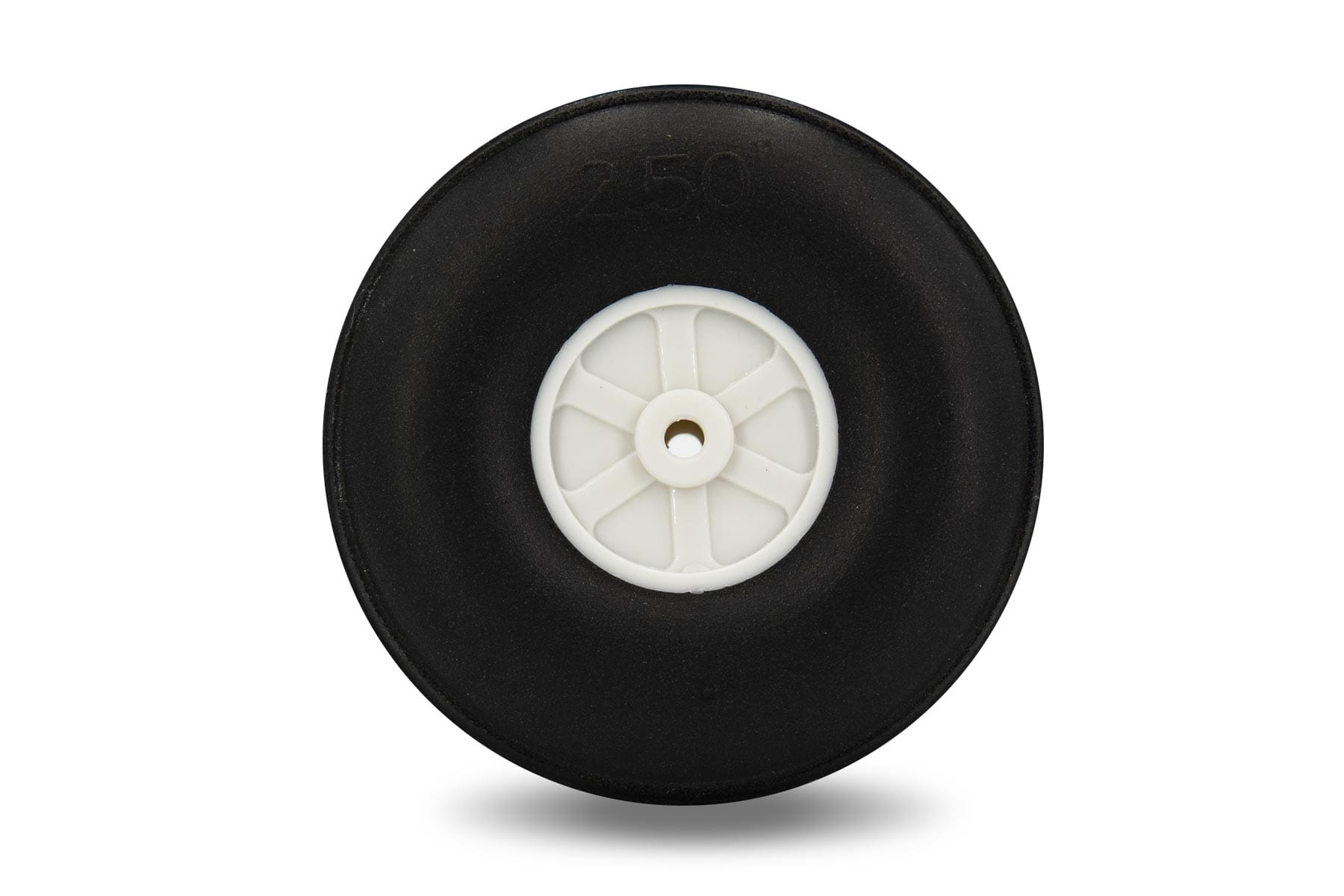 BenchCraft 64mm (2.5") x 24mm Treaded Ultra Lightweight Polyurethane Wheel for 3.1mm Axle