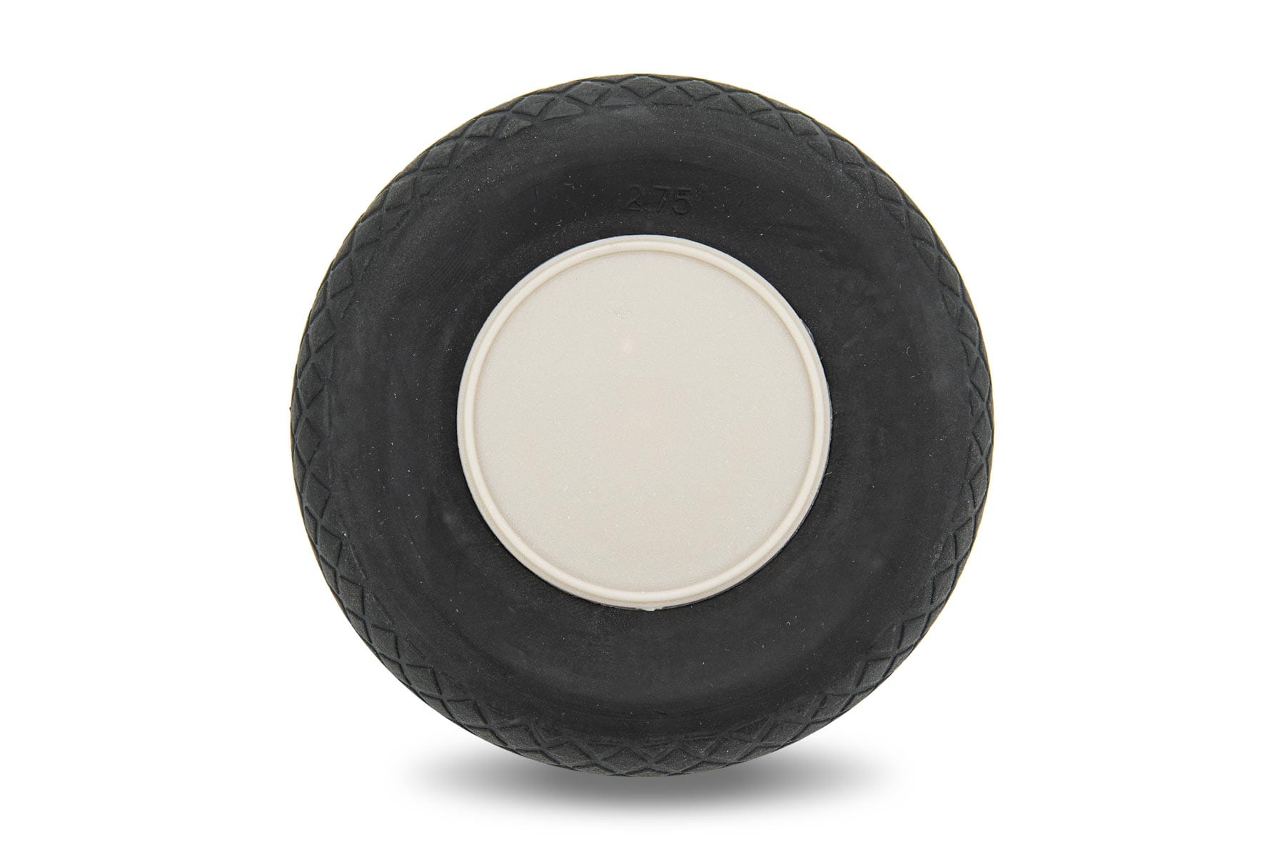 BenchCraft 70mm (2.75") x 23mm Hollow Rubber Wheel for 3.5mm Axle