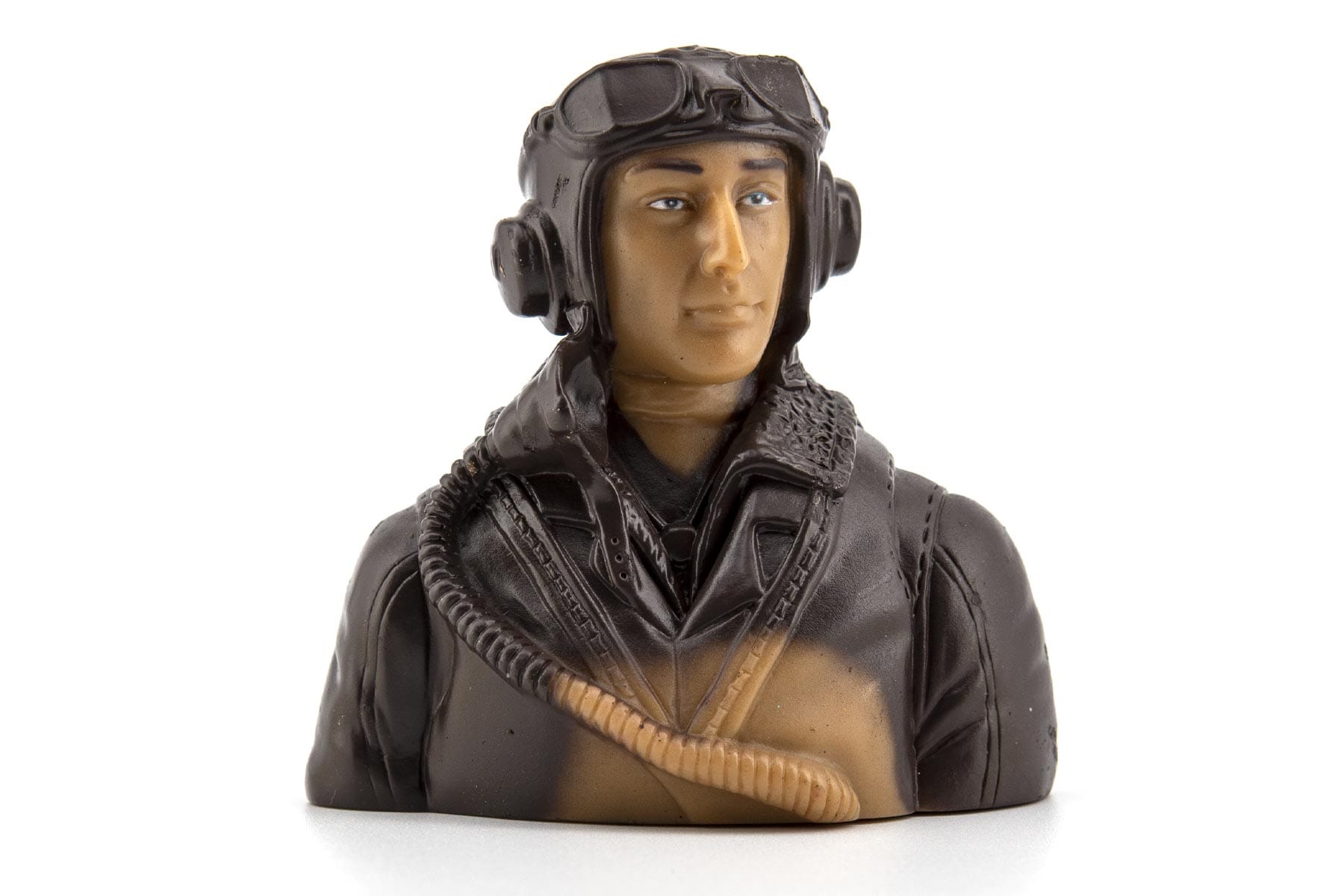 BenchCraft 72mm (2.8") WWII British Pilot Figure - Brown