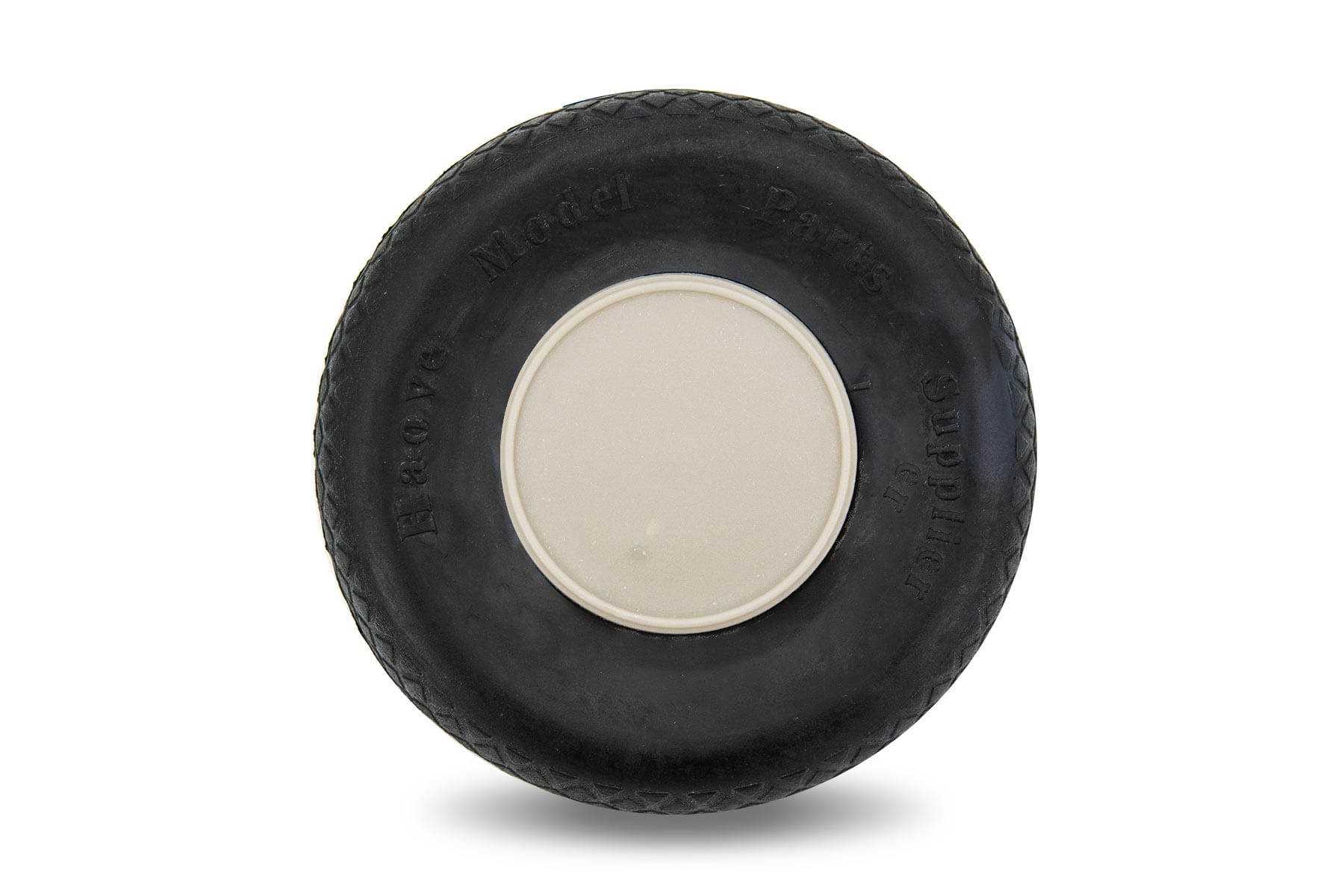 BenchCraft 76mm (3") x 23mm Hollow Rubber Wheel for 3.5mm Axle