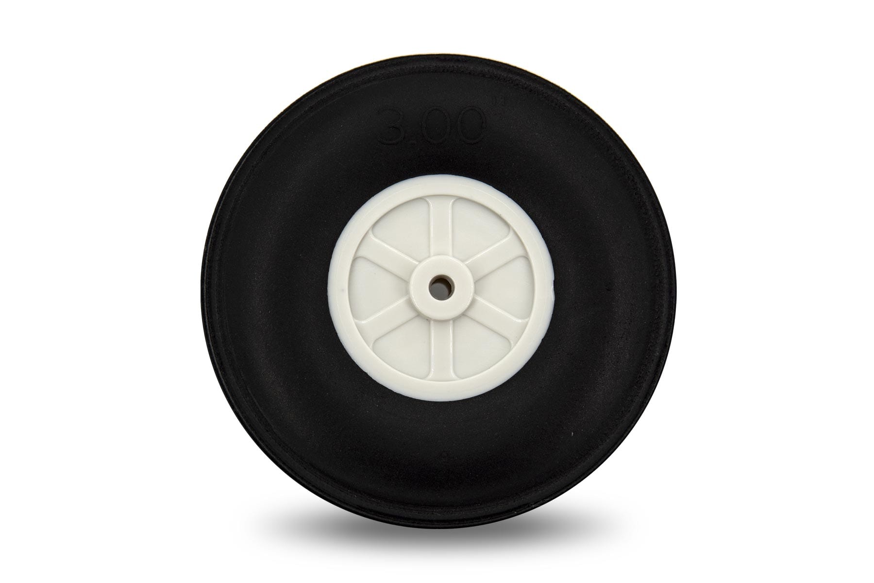 BenchCraft 76mm (3") x 26.5mm Treaded Ultra Lightweight Polyurethane Wheel for 3.6mm Axle