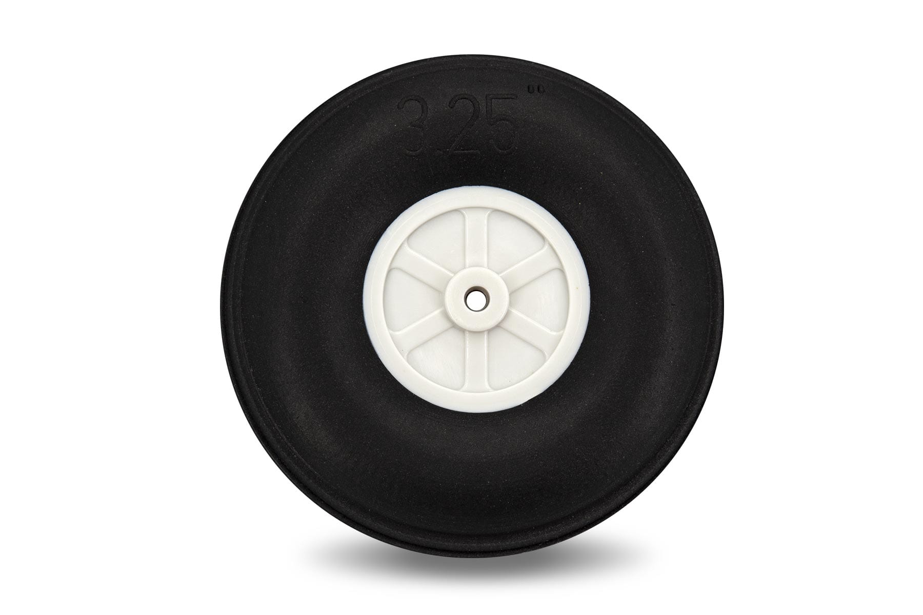 BenchCraft 83mm (3.25") x 28mm Treaded Ultra Lightweight Polyurethane Wheel for 3.6mm Axle