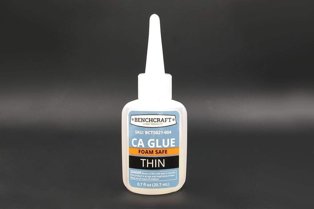 BenchCraft Foam Safe CA Glue Thin - 0.7 oz (21mL)