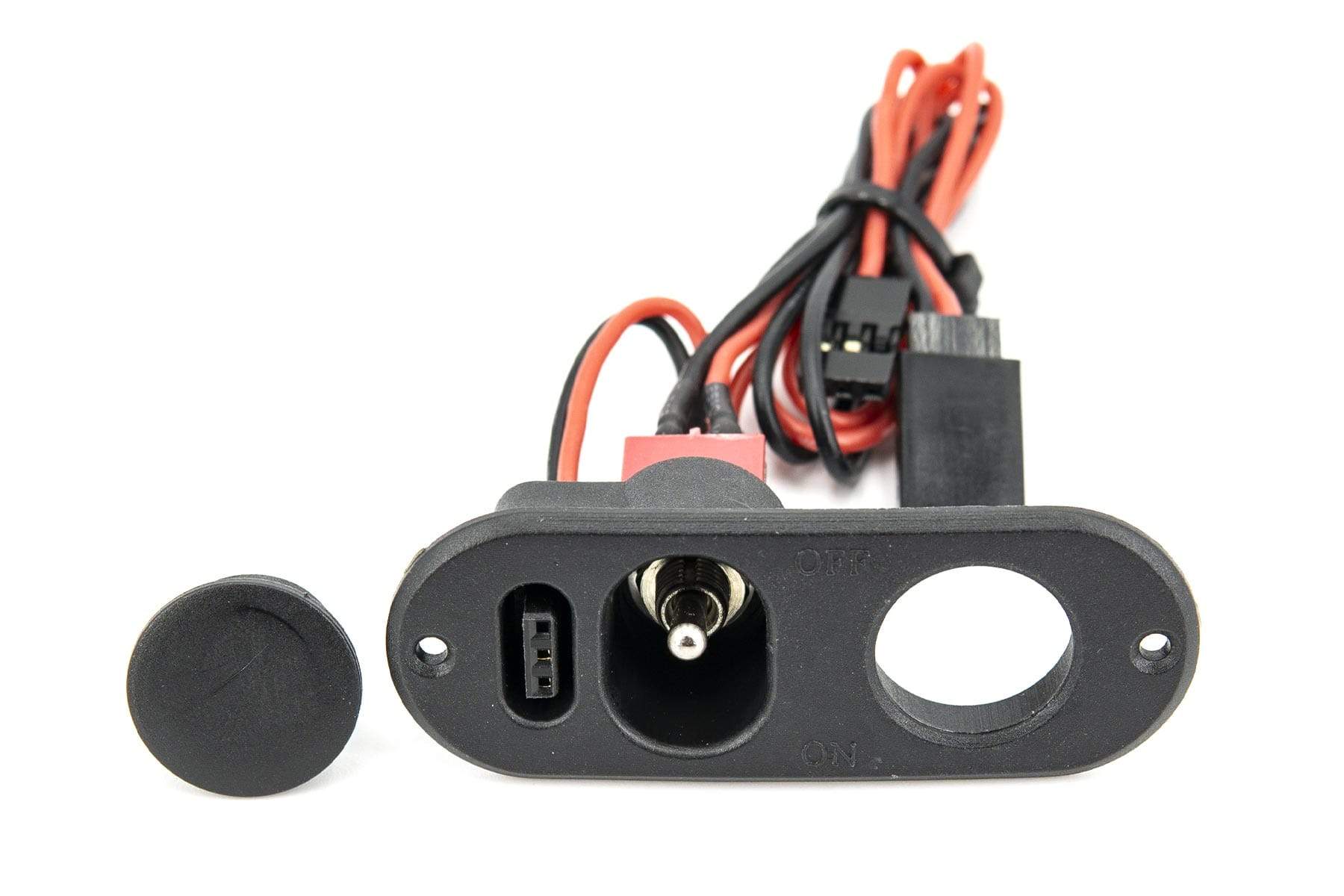 BenchCraft Heavy Duty Rx Switch w/ Charge Port and Fuel Dot Blank - Black