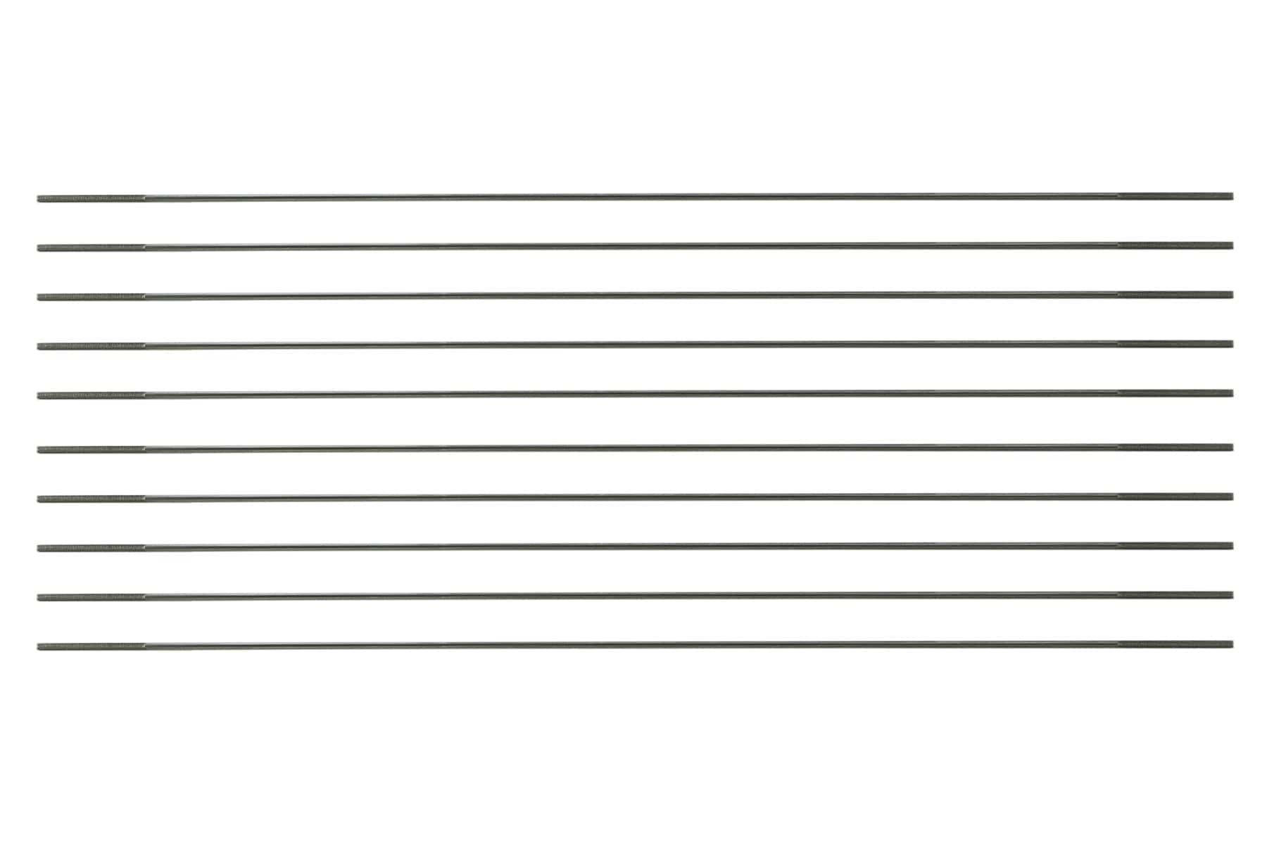 BenchCraft M2 x 300mm Stainless Steel Threaded Pushrods (10 Pack)