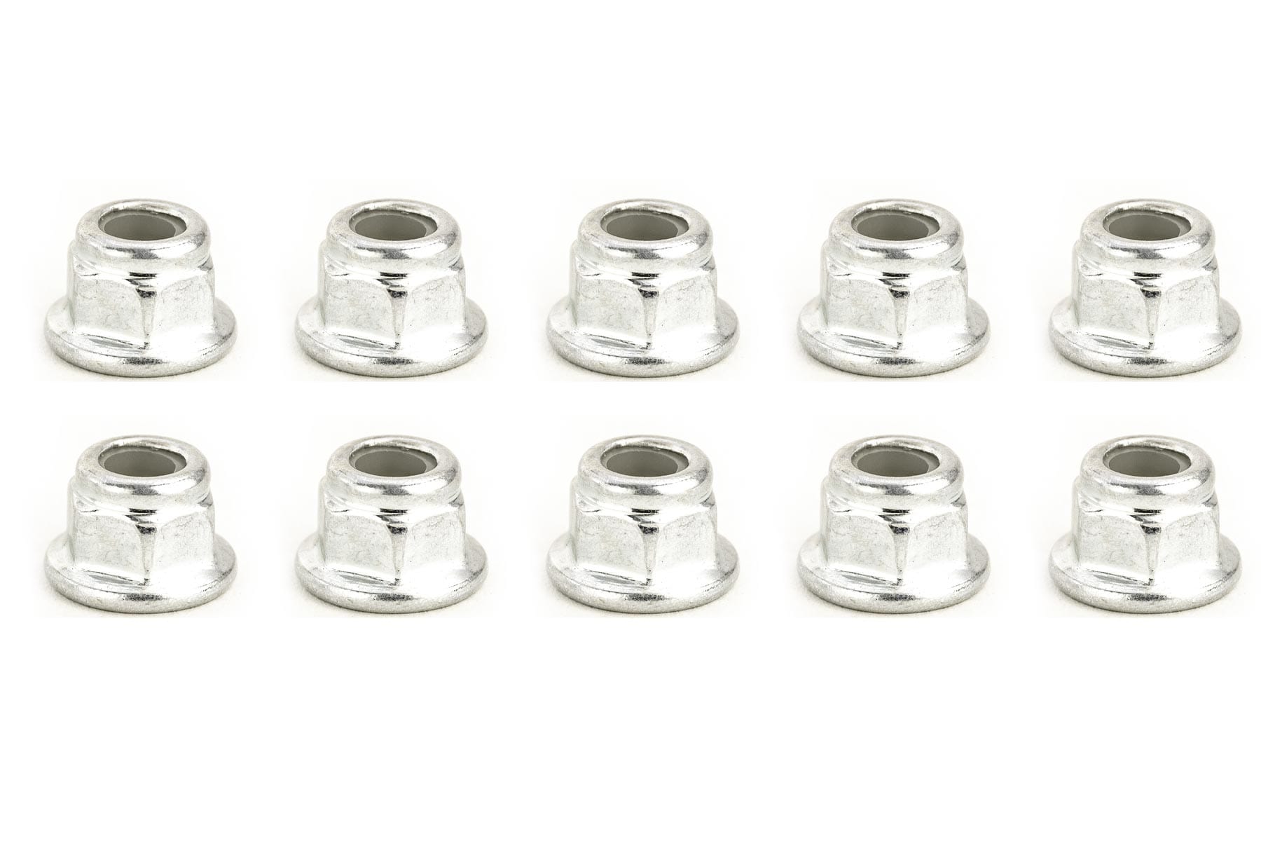 BenchCraft M4 Nylon Flange Lock Nuts (10 Pack)