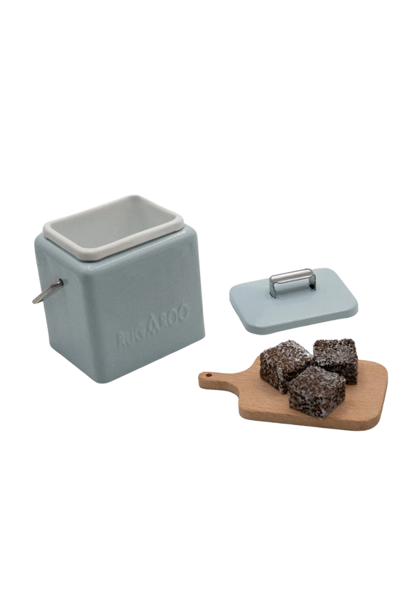 Rugaroo, T'roo Blue Esky with Lamingtons - Doll Accessories