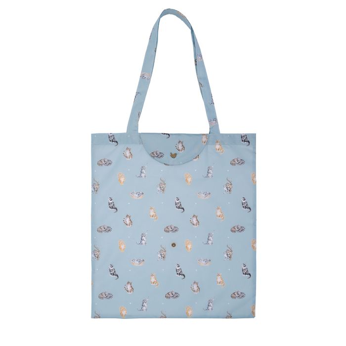 Feline Friends' Cat Foldable Shopping Bag