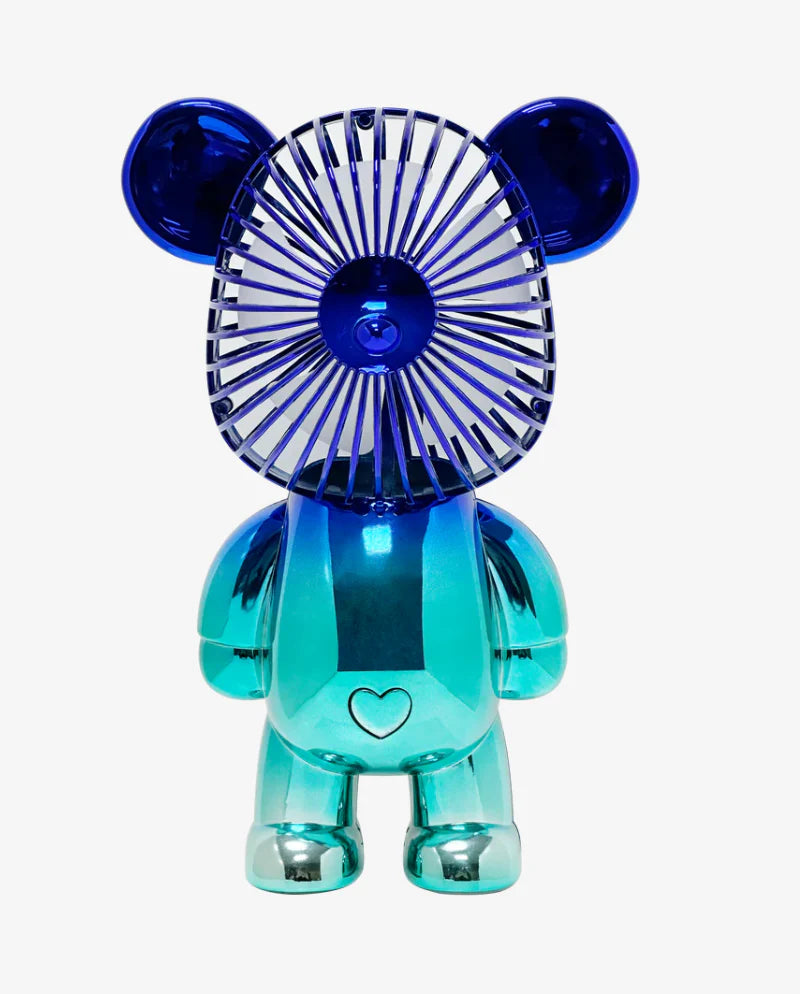 Metallic Blue Big Bear Fan