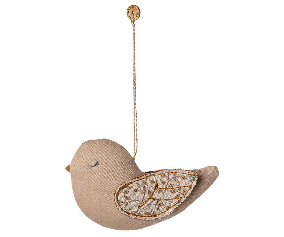 PREORDER Fabric ornament, Bird - Branches - Blue (10/15/25)