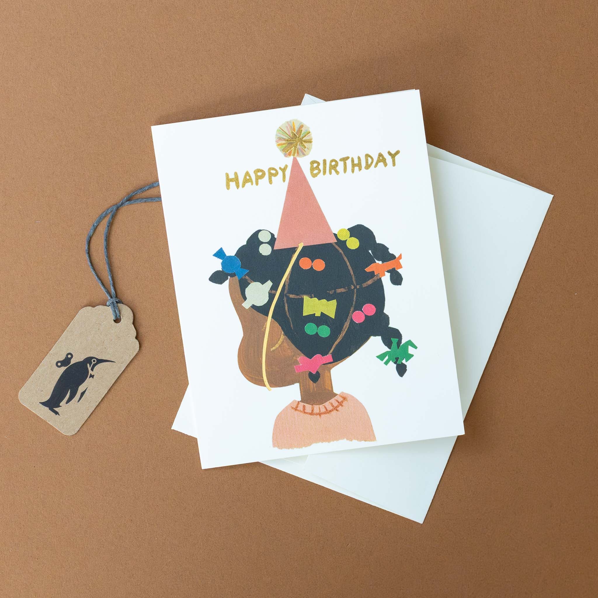 Birthday Barrettes Greeting Card