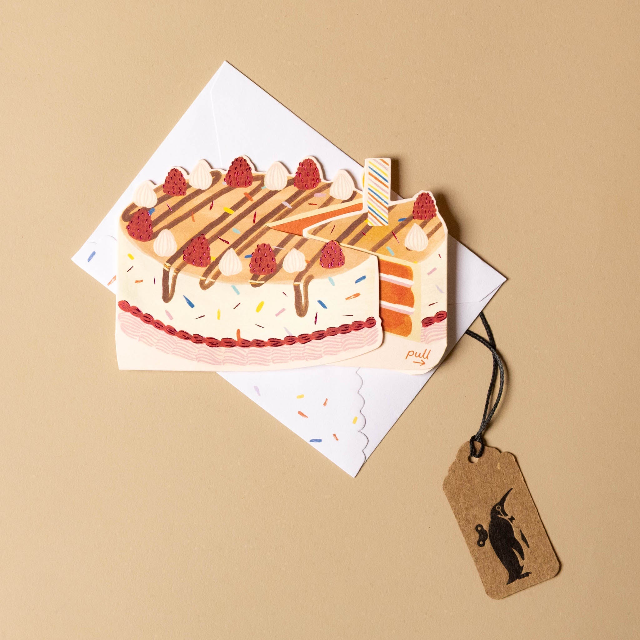 Birthday Cake Pop-Up Greeting Card