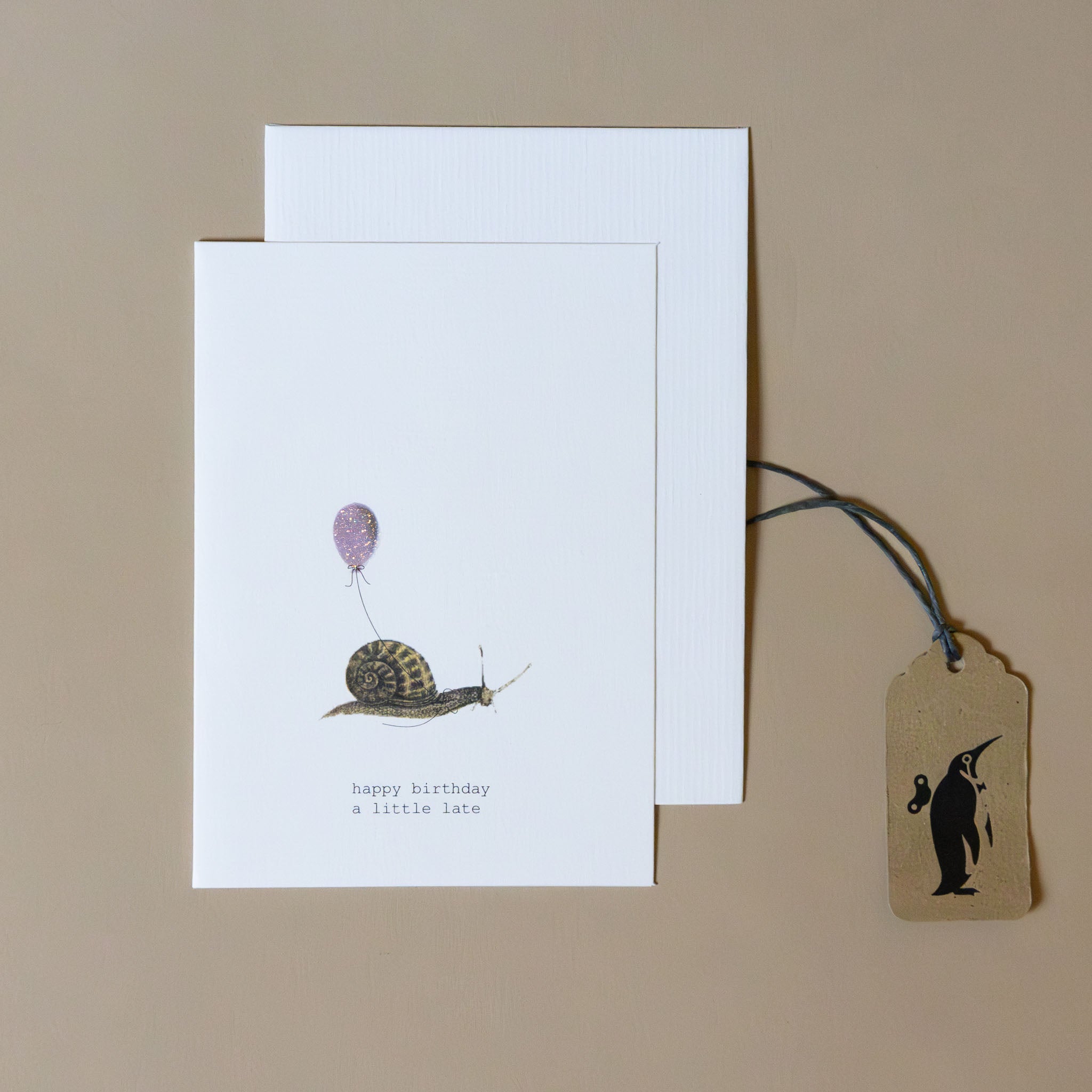 Birthday Snail Greeting Card