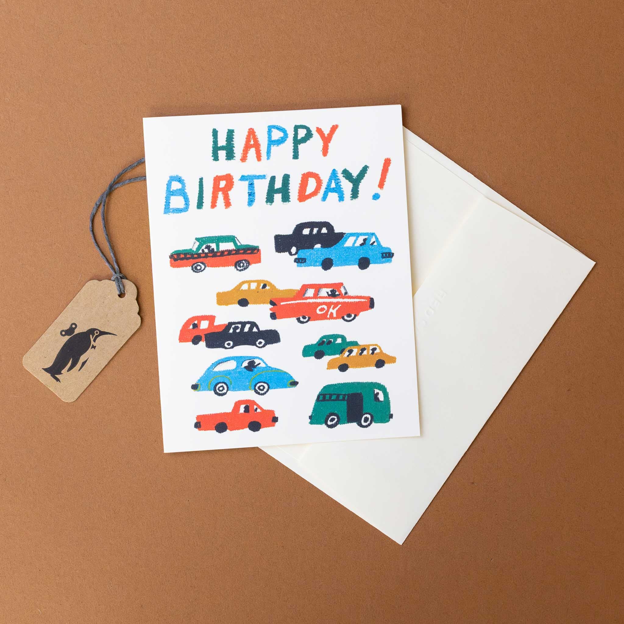 Birthday Traffic Greeting Card