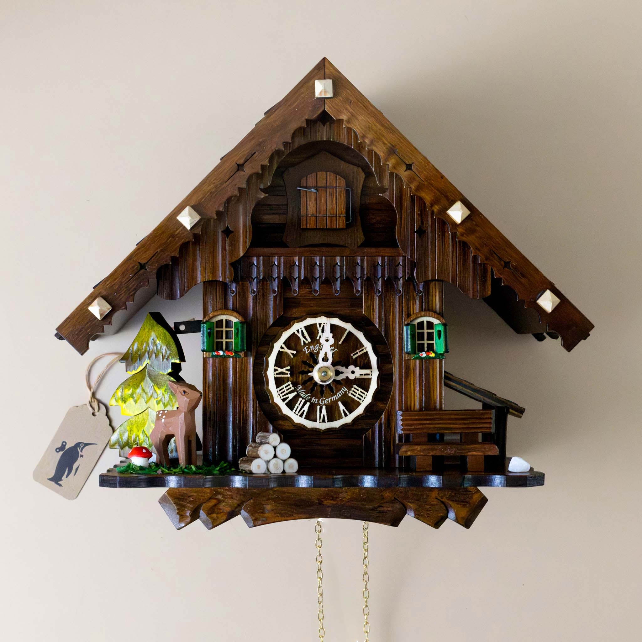 Black Forest Mechanical Cuckoo Clock | Woodland Chalet