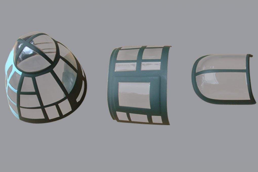 Black Horse 1750mm Heinkel He-111 Canopy Set