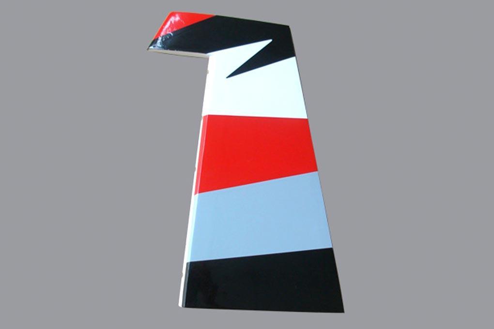 Black Horse 2000mm Edge 540 V3 Rudder