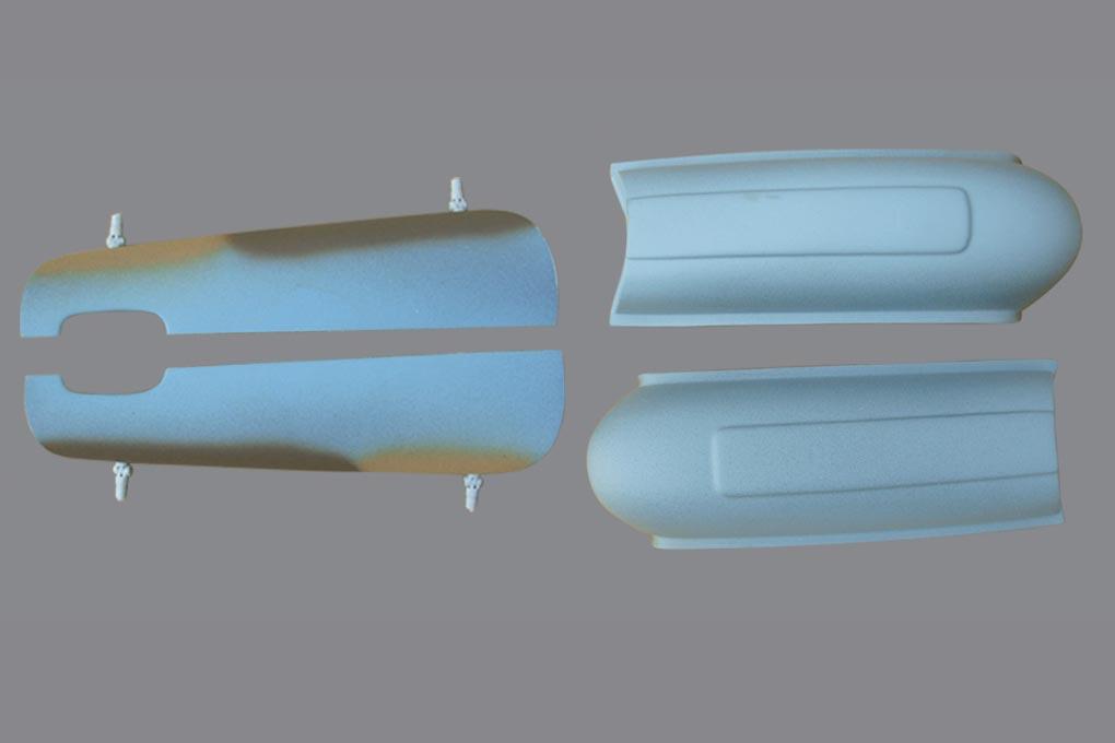 Black Horse 2276mm P-40C Warhawk Gear Door Set