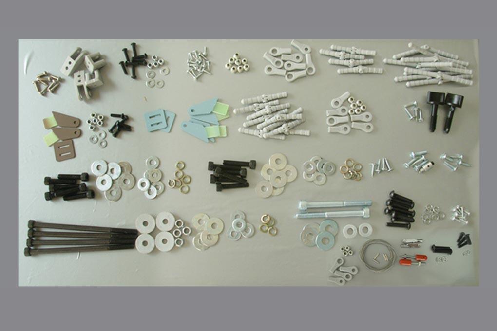 Black Horse 2276mm P-40C Warhawk Hardware Set