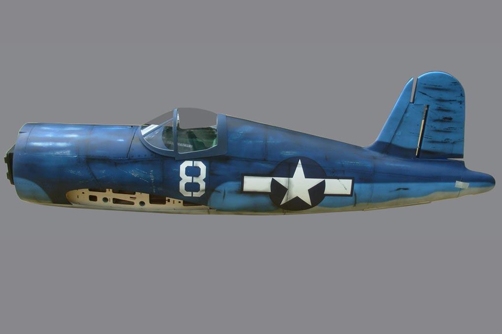 Black Horse 2280mm F4U-1D Corsair Fuselage