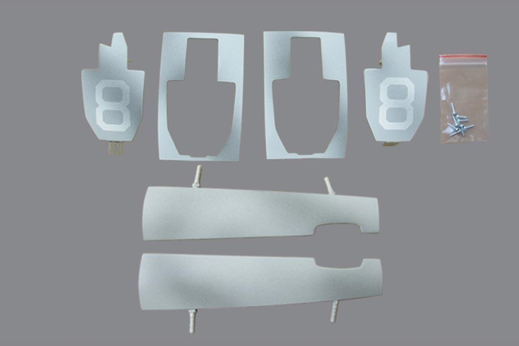 Black Horse 2280mm F4U-1D Corsair Gear Door Set