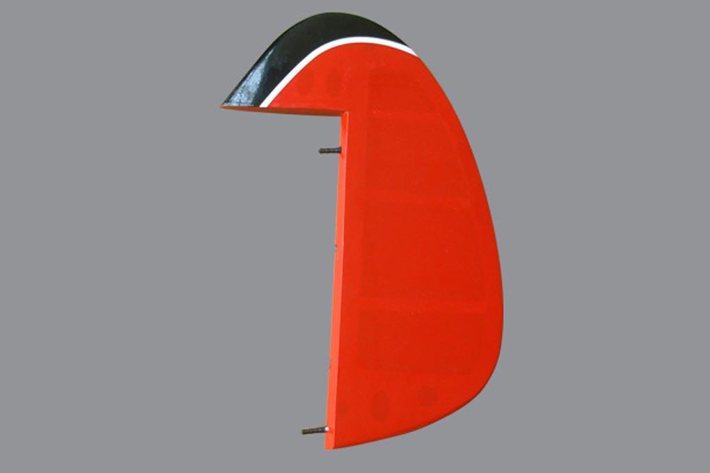 Black Horse 2357mm Fairchild Model 24 Argus Rudder