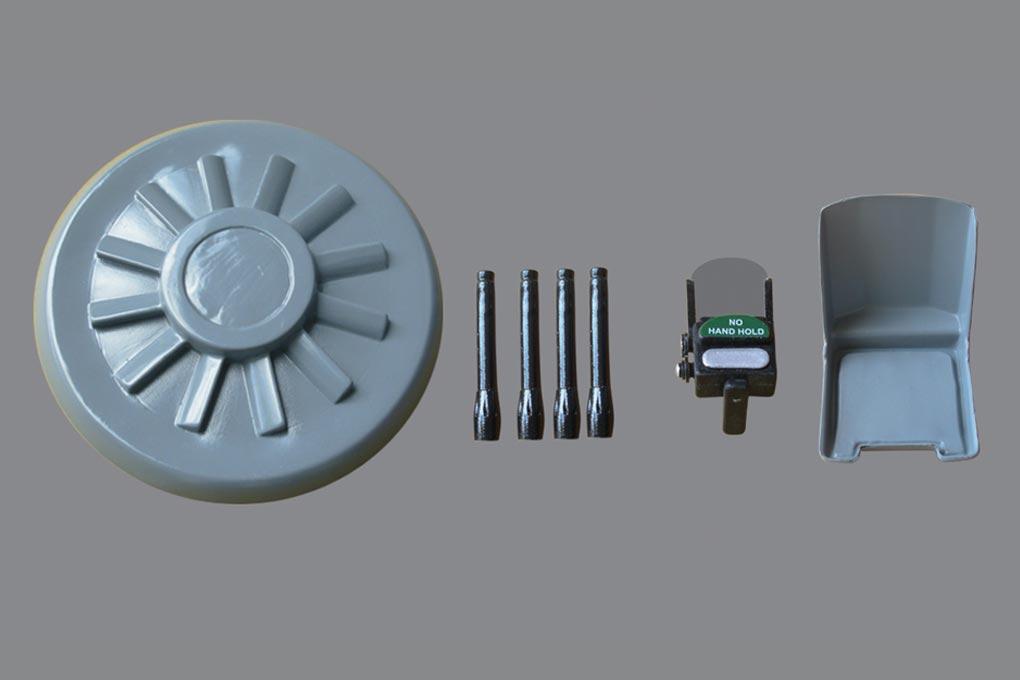 Black Horse 2600mm Focke-Wulf FW-190A Scale Detail Parts C