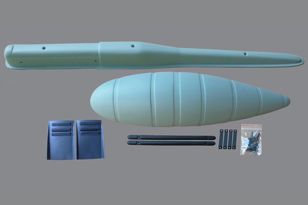 Black Horse 2600mm Focke-Wulf FW-190A Scale Detail Parts for Fuselage