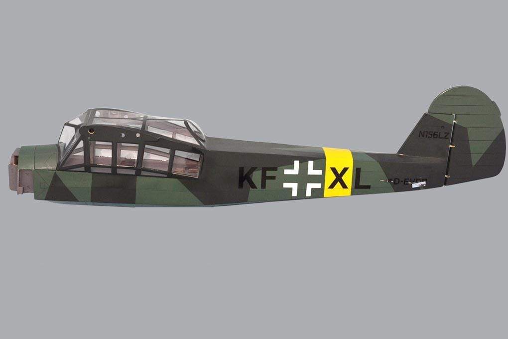 Black Horse 2850mm Fieseler Fi156C Storch Fuselage