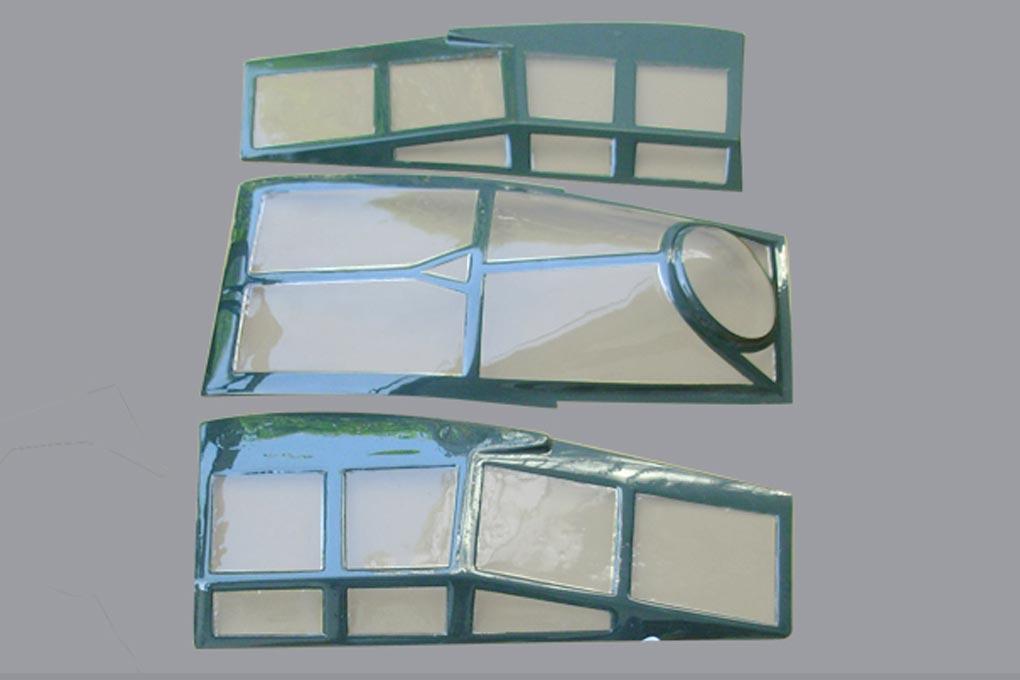 Black Horse 2850mm Fieseler Fi156C Storch Window Set