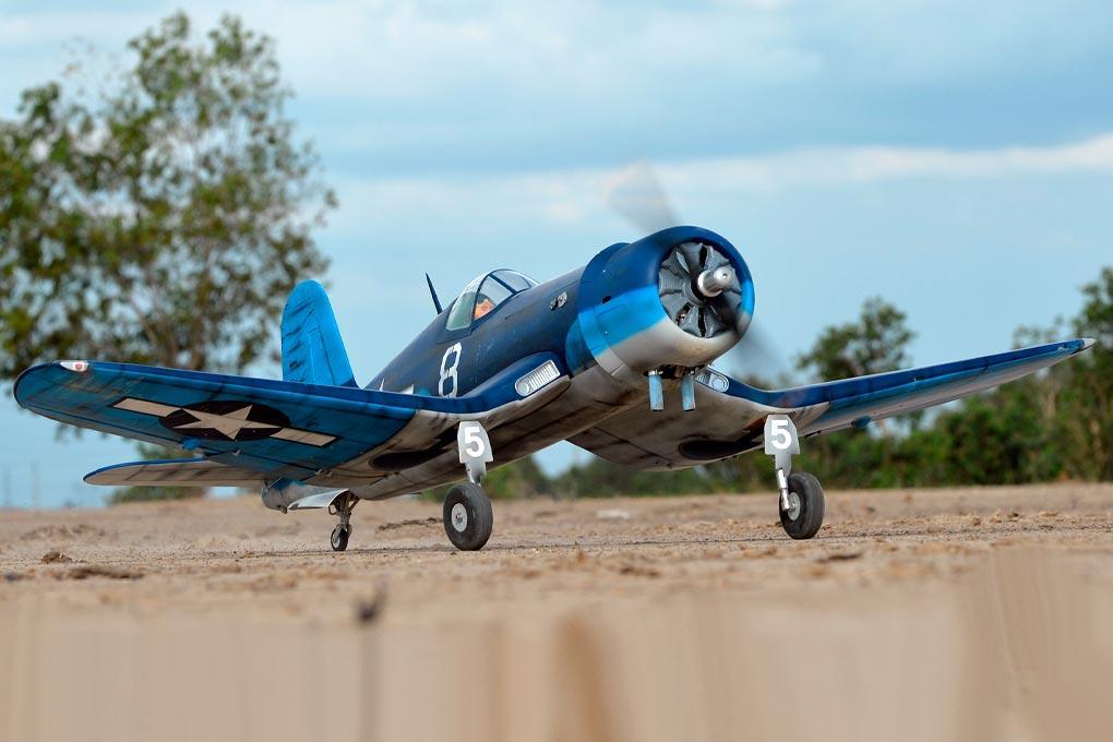 Black Horse F4U-1D Corsair 2280mm (89.7") Wingspan - ARF