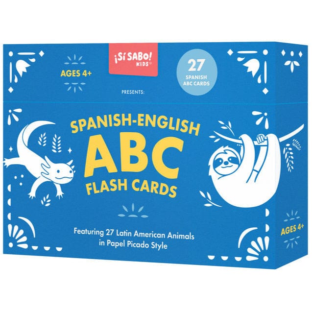 Spanish-English ABC Flash Cards