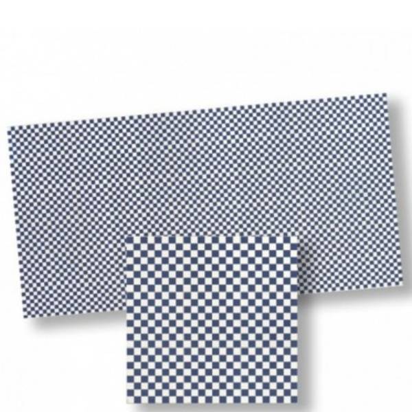 Blue & White Dollhouse Floor Tile
