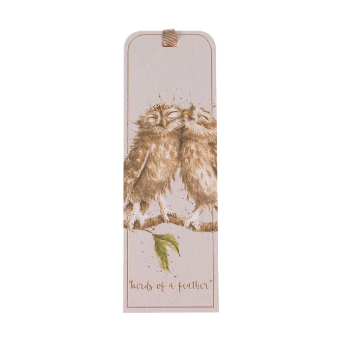 Birds of a Feather' Owl Bookmark