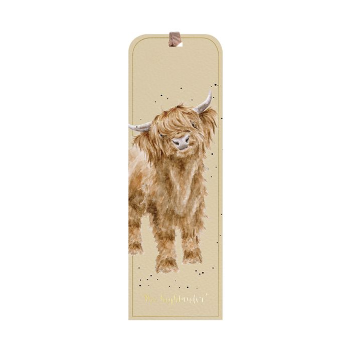 The Highlander' Highland Cow Bookmark