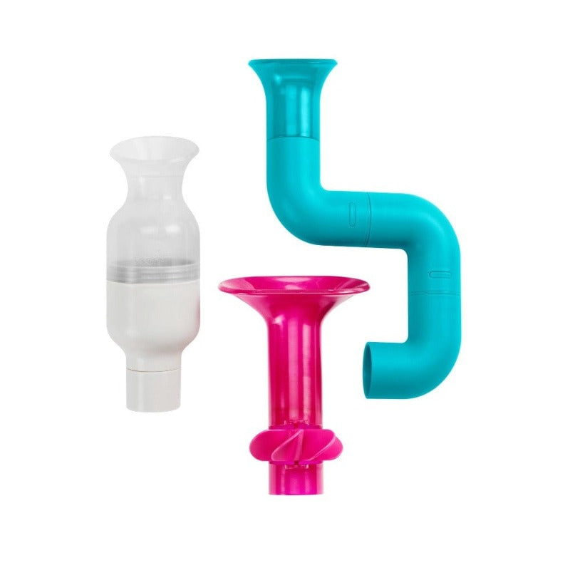 Tubes Builder Bath Toys 3 Piece Set
