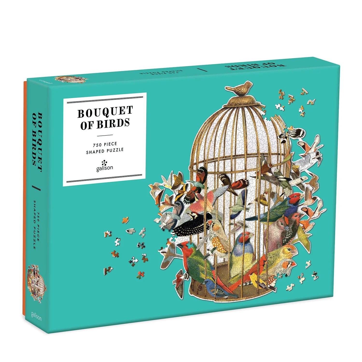 Bouquet of Birds Shaped Puzzle