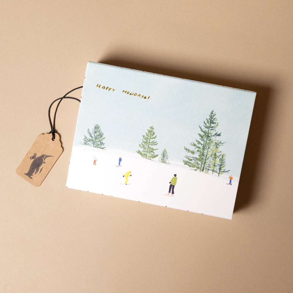 Boxed Note Card Set | Winter Activities