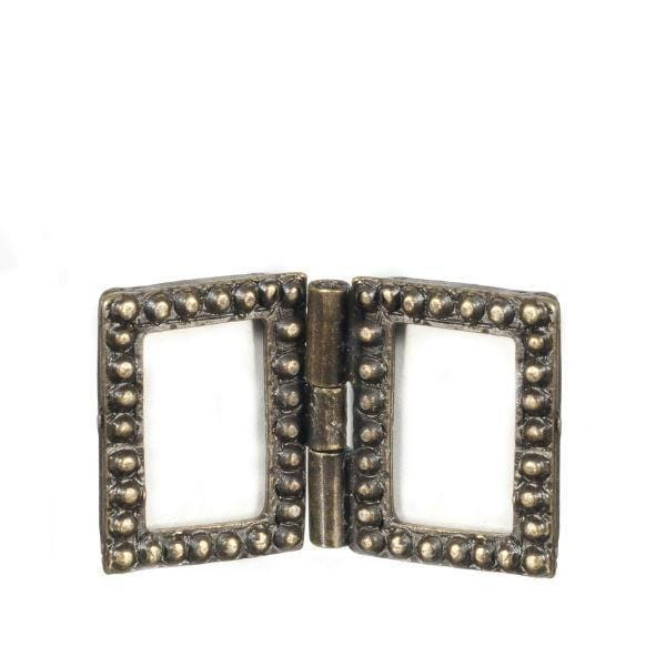 Folding Brass Dollhouse Miniature Picture Frame