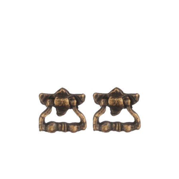 Antique Brass Dollhouse Miniature Knockers/Pulls