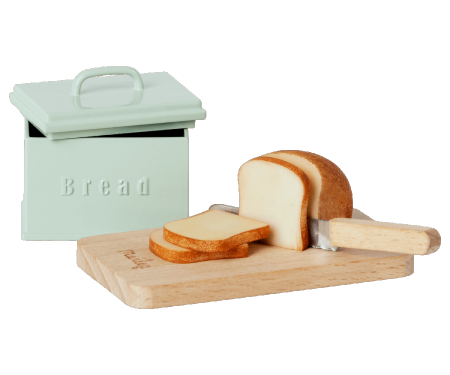 Maileg Bread box and Knife Set