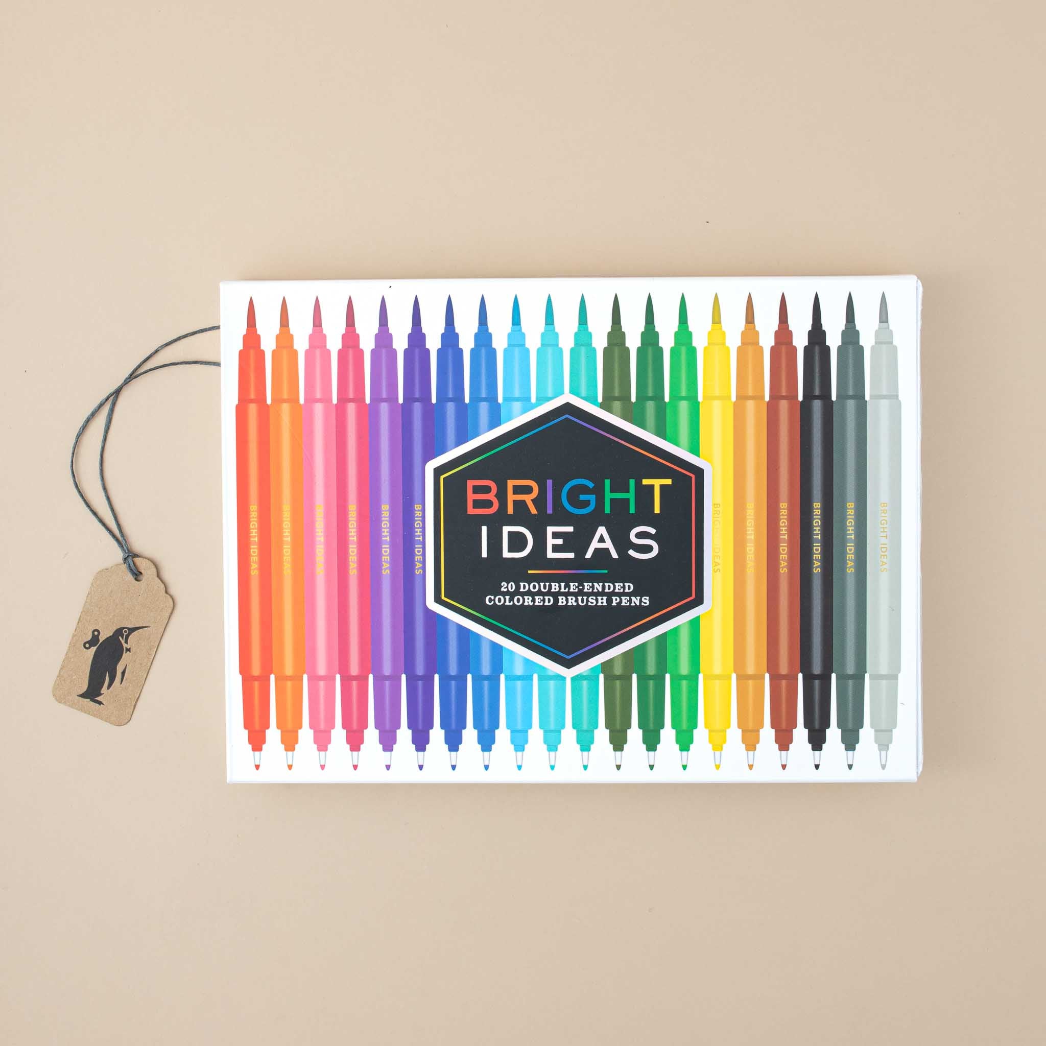 Bright Ideas Double Ended Colored Brush Pens
