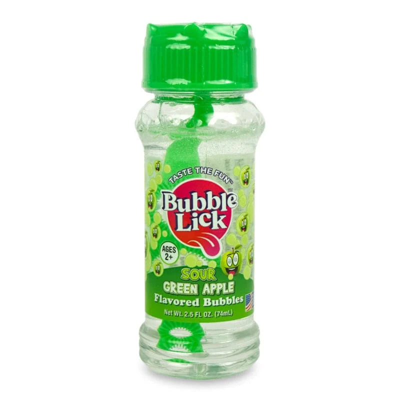 BubbleLick Flavored Bubbles - Sour Green Apple