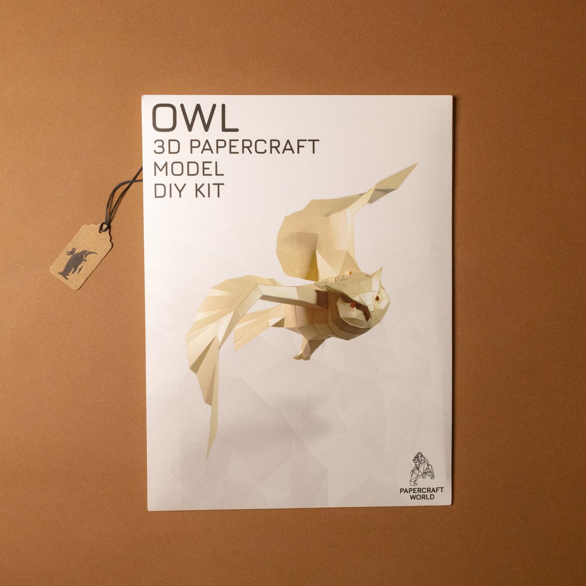 Build Your Own 3-D Origami Owl Model Kit