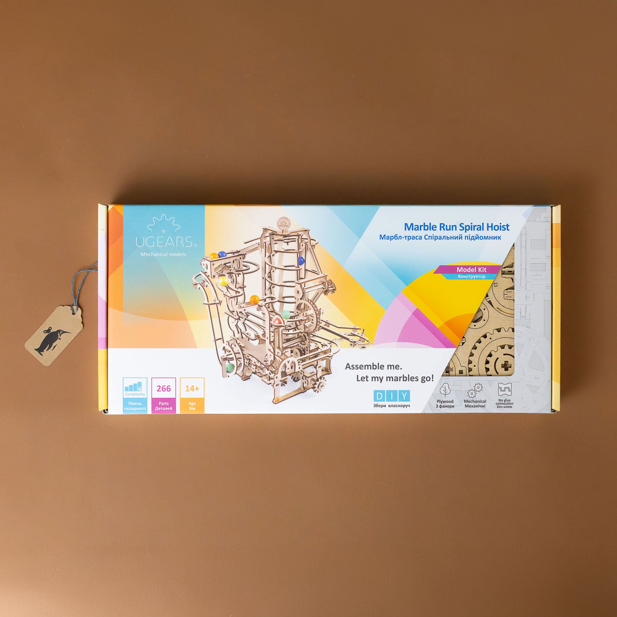 Build Your Own Marble Run Kit | Spiral Hoist