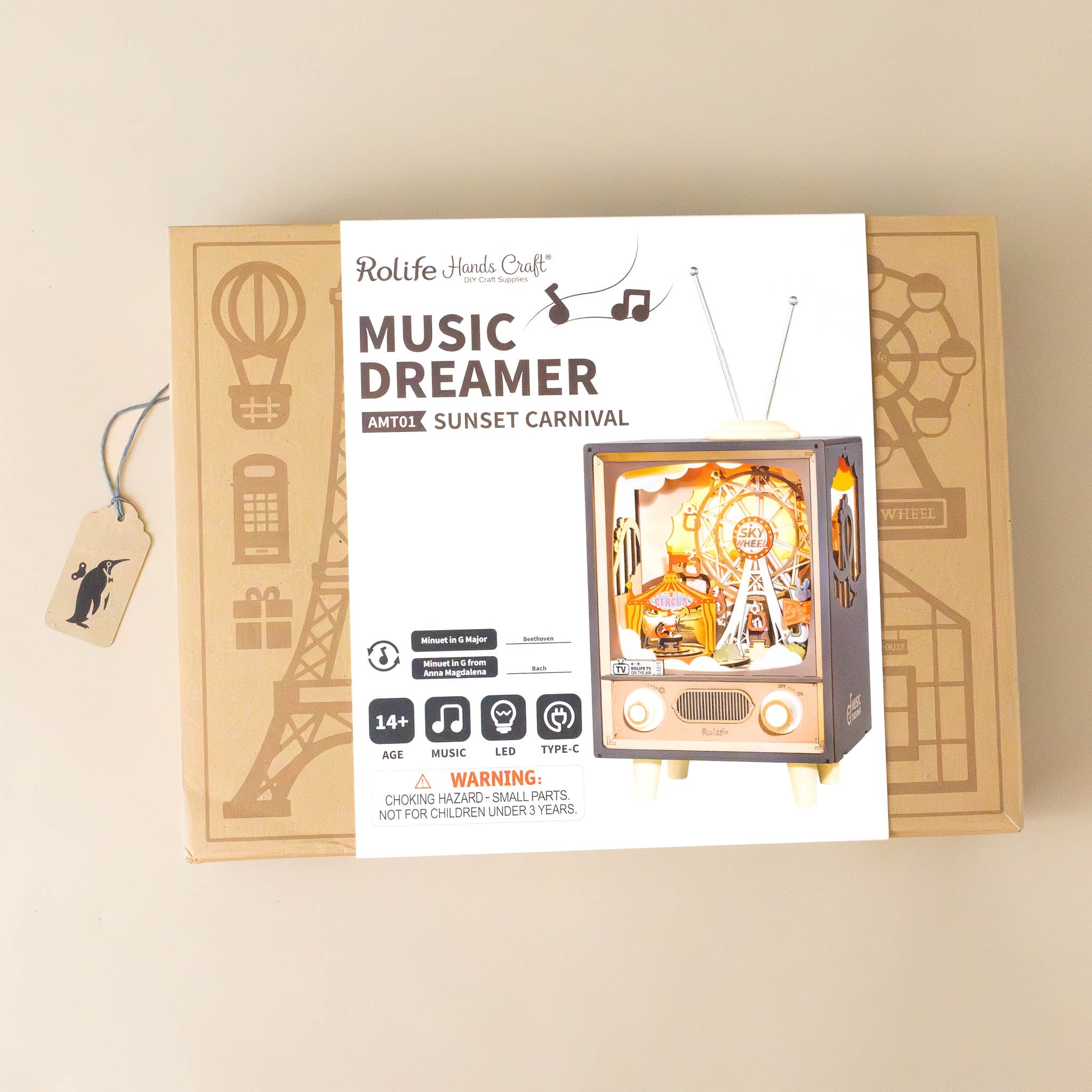 Build Your Own Mechanical Music Box | Sunset Carnival